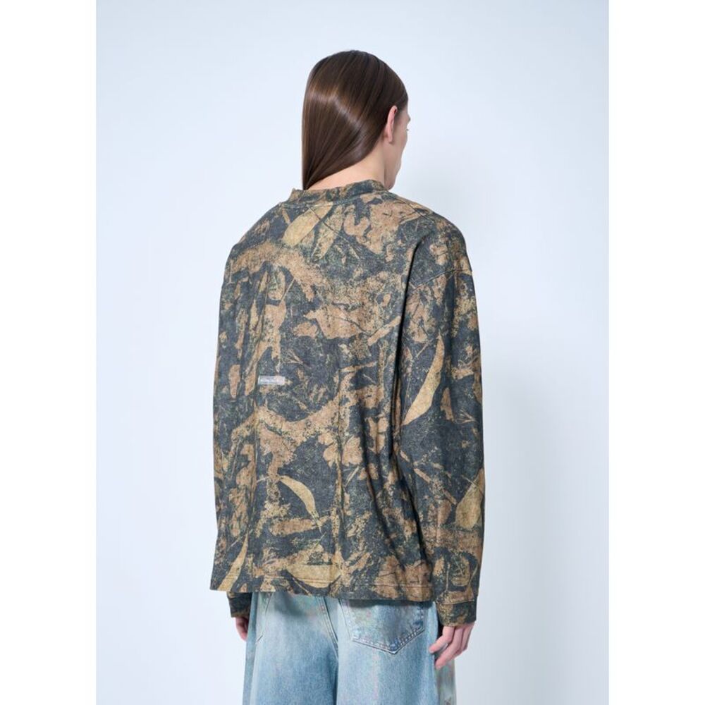 Acne Studios Men Printed Crewneck T-Shirt - Picture 4 of 6